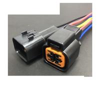 Câble automobile étanche DJ7023a-2.2, connecteur 4 broches, 6, 8, 10, prise de faisceau câbles for feux antibrouillard, longueur du fil: 15cm(4p strip line,5sets)