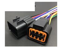 Câble automobile étanche DJ7023a-2.2, connecteur 4 broches, 6, 8, 10, prise de faisceau câbles for feux antibrouillard, longueur du fil: 15cm(8p strip line,5sets)