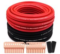 Câble automobile principal en aluminium CAA de calibre 4, câble de batterie 4 AWG, haut-parleur stéréo, amplificateur de voiture, câble d'alimentation et de terre, câble de soudage pour remorque de