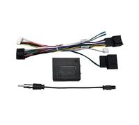 Câble autoradio Android avec adaptateur CAN Bus, faisceau de câbles 16 broches, connecteur d'alimentation, compatible avec Opel Corsa F