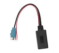 Câble AUX Bluetooth Aramox, Module Bluetooth de Voiture 12V Câble AUX-in Adaptateur Audio sans Fil de Remplacement pour Alpine IDA-X001 DVA-9861 IVA-205R