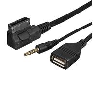 Câble AUX de Chargeur USB MDI AMI MMI de Haute qualité pour A3 A4L A6L A8L, Connexion Audio et Alimentation Haut de Gamme pour Voitures et Téléphones