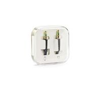 câble aux jack stereo 3,5mm noir 1m plat ( boîte)