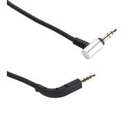 Câble AUX tressé en Nylon de 3,5 Mm, Câble de Remplacement pour Casque D'écoute à Angle Droit, Mise à Niveau du Cordon Mâle à Mâle pour Bowers et Wilkins P7