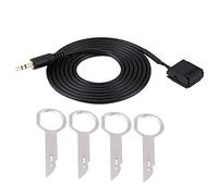 Câble Auxiliaire AUX Audio de Voit, Aux Fiesta, Câble AUX Audio avec Clés D'outils de Retrait de CD, Adaptateur pour 6000CD Mondeo Fiesta