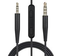 Câble auxiliaire Bose de 3,5 mm à 2,5 mm de rechange compatible avec Bose 700 Quietcomfort QC25 QC35 QC35II QC45 JBL Tune 760NC LIVE 650BTNC 660NC avec microphone et contrôle du volume