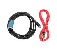 Câble auxiliaire Câble adaptateur AUX Câble audio auxiliaire Câble auxiliaire autoradio Adaptateur autoradio Accessoires audio pour voiture