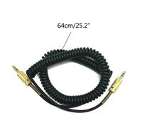 Câble auxiliaire de remplacement, 3.5mm, cordon enroulé pour haut-parleur Marshall Woburn Kilburn II, Jack mâle à mâle