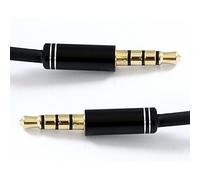 Cable auxiliaire Jack Noir 1m20 Moxie