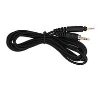 Câble Auxiliaire pour 2,5 Mm à 3,5 Mm o Fil Noir Bfor RAIDed Fil 2,5 Mm à 3,5 Mm 6,35 Mm Casque o Connecteur de Cordon pour Shure Srh440 pour Shp9000