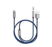 Câble auxiliaire USB C vers jack 3,5 mm pour iPhone 17 16 15 Pro Max Compatible avec Samsung Galaxy S25 S24 Casque audio répartiteur audio voiture Câble d'extension Jack Casque stéréo Type C