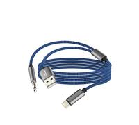 Câble auxiliaire USB C vers jack casque pour iPhone 17, 16, 15 Pro Max, compatible avec Samsung Galaxy S25, S24, répartiteur audio de voiture, prise jack 3,5 mm, charge pour câble audio de voiture