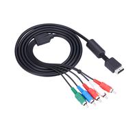 Câble AV composantes Sharper Image pour PS2/PS3 : graphismes haute résolution, image nette, balayage progressif, compatible HDTV, audio stéréo