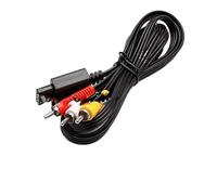 Câble AV Composite 1.8 m/6 Pieds for N64 Nintendo 64 et Gamecube, Cordon de Remplacement Audio vidéo for Consoles NGC/N64