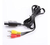 Câble AV composite de 1,8 m - Câble AV vers RCA audio vidéo AV - Câble composite AV pour 64 GameCube SNES