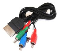 Câble AV HD Composant pour Xbox - Générique - Noir - Rouge bleu blanc vert