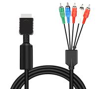 Câble AV HD pour PS2/PS3/PS3 Slim, HDTV EDTV (haute définition 480p), compatible avec PS2/PS3/PS3 Slim 5 fils
