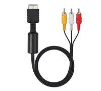 Câble AV pour Console PlayStation PS3, PS2, PS1, cordon d'extension Audio et vidéo, lecteur de jeu vers moniteur LCD, adaptateur convertisseur de fil TV RCA As Photo