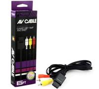 Câble AV RCA - KMD - 1,82m - Audio S-Vidéo - Compatible Nintendo GameCube, N64, SNES - Filaire