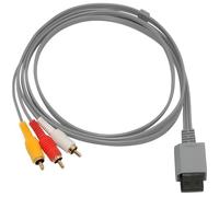 Câble AV Video - Wii - 1.80m - Filaire - Connectique - Gris