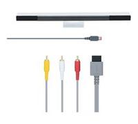 Cable AV & Wired Sensor Bar 2 en 1 pour Nintendo Wii / Wii U G