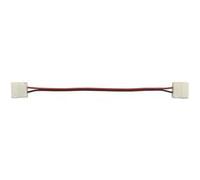 Câble avec connecteurs push pour bande à led flexible - 8 mm - 1 couleur velleman lcon26 Incolore G