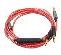Câble avec contrôle 3,5 mm pour casque Sol Republic Master Tracks HD V8 V10 V12 X3 Rouge