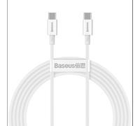 Baseus Superior Câble Usb 1 M Usb 2.0 Usb C Blanc