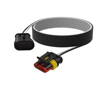 Câble basse tension 5 m compatible avec Gardena Robotic 2016+ pour robot tondeuse Husqvarna Automower Câble transformateur, noir