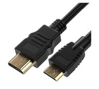 Câble bidirectionnel 4K HDTV vers mini HDMI 4K 60 Hz, compatible avec les caméscopes Hero et Raspberry Pi.(1080P Black,3m)