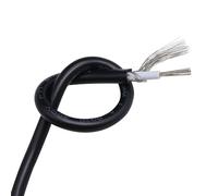 câble blindé, Câble blindé monoconducteur en cuivre massif goulottes, conforme aux(Ul1533 30awg,5 Meters)