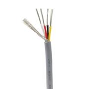 câble blindé, Câble de commande blindé multiconducteur 2 à 8 conducteurs 18-30 AWG(4Cores,20 AWG x 10 meters)