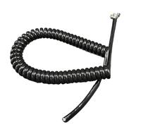 Câble blindé en spirale à ressort à 10 conducteurs-fil télescopique 24AWG 22AWG 20AWG, rallonge enroulée Flexible et Durable(Stretch 15Meters 24AWG0.2sqmm)