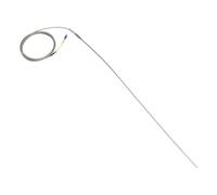 Câble blindé métallique de 2 m, sonde flexible de 500 mm avec gaine for capteur de température à thermocouple(PT100 3mm diameter)