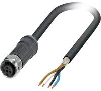 Câble blindé pour capteurs/actionneurs pour applications extérieures Phoenix Contact SAC-4P- 5,0-28X/M12FS SH OD 1454163 Pôle: 4 Contenu: 1 pc(s)