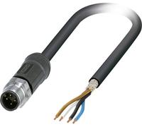 Câble blindé pour capteurs/actionneurs pour applications extérieures Phoenix Contact SAC-4P-M12MS/ 2,0-28X SH OD 1454121 Pôle: 4 Contenu: 1 pc(s)