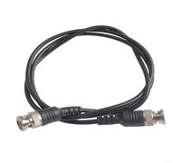 Câble BNC mâle vers mâle 50 Ohm 1 m Q9 vers Q9 Câble de test coaxial pour instruments de mesure d'oscilloscope