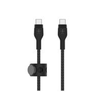 Belkin Câble USB-C BoostCharge Pro Flex – gaine tressée, certifié USB‑IF, Power Delivery – 2 m noir