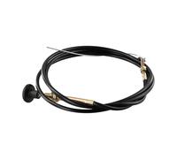 Câble Bowden d'arrêt de starter de 2 à 5m, 6mm/10mm, capot de commande Commercial pour voitures, ligne d'extinction de moteur, camion d'accélérateur de carburant 2m