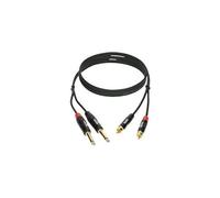 Câble bretelle adaptateur MiniLink PRO Jack 6.35mm / RCA 6m KLOTZ
