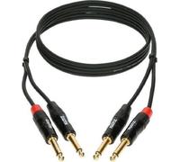 Câble bretelle Jack 6.35mm mâle MiniLink Pro noir 1.5m KLOTZ