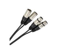 Câble Bretelle XLR Femelle 3b - XLR Mâle 3b 1.50m Easy Câble