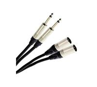 Câble Bretelle XLR Mâle 3b - Jack Mâle Mono 0.60m Elite Câble