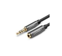 Cable cable d'extension aux mini-jack 3,5 mm 3m argent (10595)