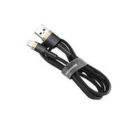 Baseus Câble USB vers Lightning Cafule 1,5 A 2 m Or/Noir