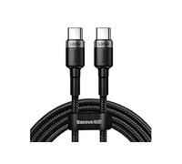 Baseus Câble Cafule USB 3.0 Type-C M/M 2 m 100 W Noir