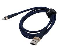 Câble CALKLF-BV3 haute vitesse, USB 2.0 1m bleu textile 2,4A BASEUS