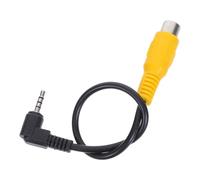 Câble Camera de Recul 2,5mm vers Rca, Convertisseur GPS automobile | Extension PVC et Cuivre, Blindage du Signal, Installation sans Soudure, pour Autoradio ou Navigation GPS Embarquée