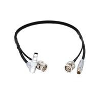 Câble caméra RS 3 broches vers 0B 2 et SDI 75 ohms for Te~dek Bolt Pro, transmission Vaxis, câble d'alimentation Sa~hd Ul~ra7(Green,100cm)