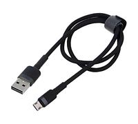 Câble CAMKLF-AG1 haute vitesse, USB 2.0 0,5m noir textile 2,4A BASEUS